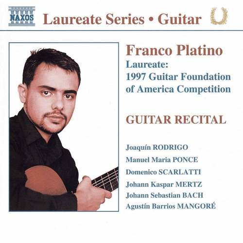 Couverture PLATINO - LAUREATE 1997 GUITAR FOUNDATION AMERICA COMPETIT.