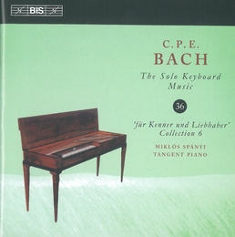 Image du média "SOLO KEYBOARD MUSIC VOL.36 de Carl Philipp Emanuel BACH"