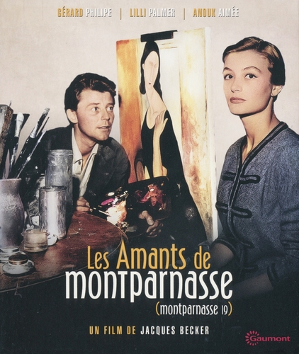 Couverture LES AMANTS DE MONTPARNASSE de Jacques BECKER