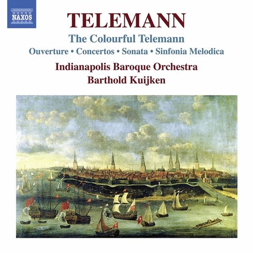 Couverture THE COLOURFUL TELEMANN de Georg Philipp TELEMANN