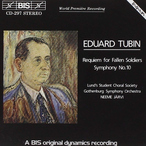 Couverture REQUIEM / SYMPHONIE 10 de Eduard TUBIN