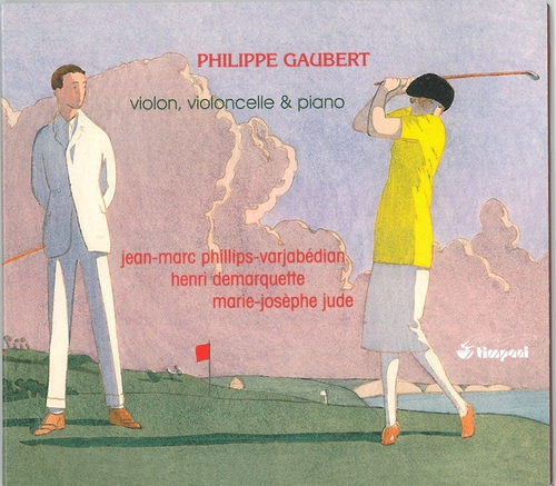 Couverture VIOLON, VIOLONCELLE ET PIANO de Philippe GAUBERT