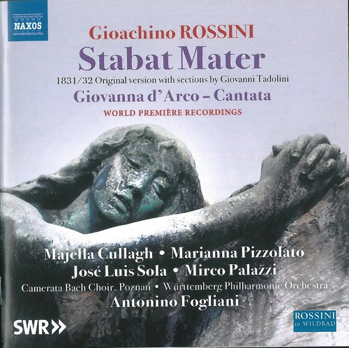 Couverture STABAT MATER/ GIOVANNA D'ARCO de Gioacchino ROSSINI