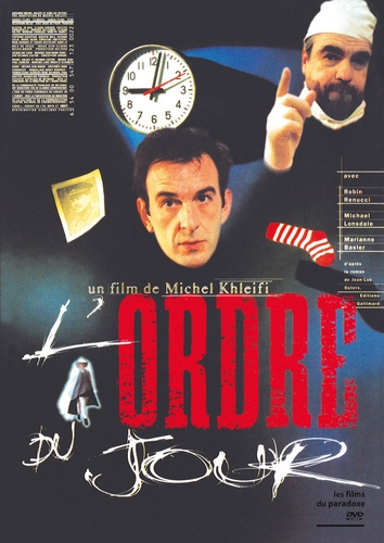 Couverture L'ORDRE DU JOUR de Michel KHLEIFI