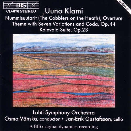 Couverture OEUVRES POUR ORCHESTRE de Uuno KLAMI