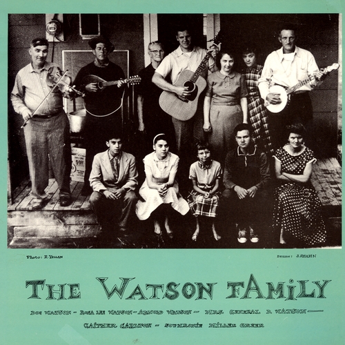 Couverture THE DOC WATSON FAMILY de THE WATSON FAMILY