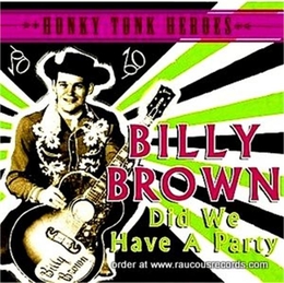 Image du média "DID WE HAVE A PARTY de Billy BROWN"