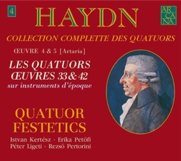 Image du média "QUATUOR CORDES OP.33 1-6 / QUATUOR OP.42 de Joseph [Franz] HAYDN"