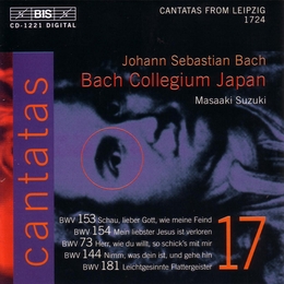 Image du média "CANTATE:  73,144,153,154,181 (LEIPZIG 1724) de Johann Sebastian BACH"