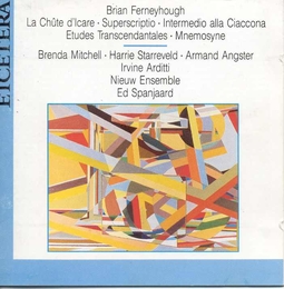 Image du média "CHUTE D'ICARE / SUPERSCRIPTIO / INTERMEDIO ALLA CIACCONA ... de Brian FERNEYHOUGH"