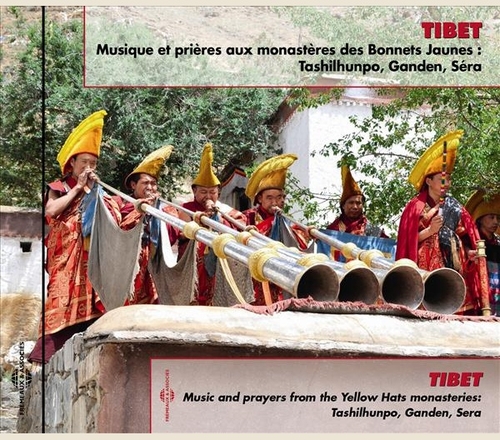 Couverture TIBET: MUSIQUE ET PRIÈRES AUX MONASTÈRES DES BONNETS JAUNES