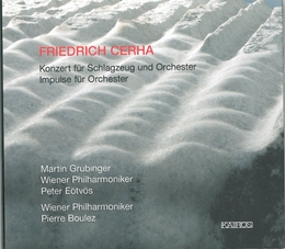 Image du média "KONZERT FÜR SCHLAGZEUG UND ORCHESTER/ IMPULSE FÜR ORCHESTER de Friedrich CERHA"