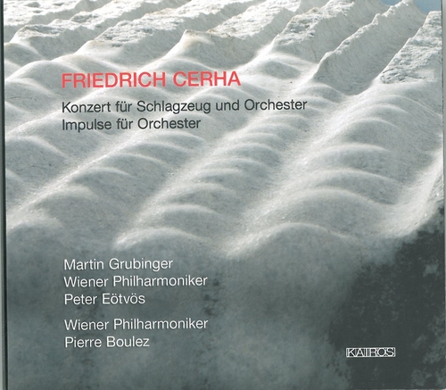 Couverture KONZERT FÜR SCHLAGZEUG UND ORCHESTER/ IMPULSE FÜR ORCHESTER de Friedrich CERHA