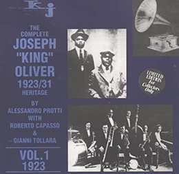 Image du média "COMPLETE JOSEPH "KING" OLIVER 1923/31 HERITAGE, VOL.1 1923 de King OLIVER"