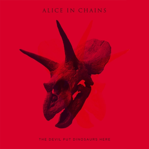 Couverture THE DEVIL PUT DINOSAURS HERE de ALICE IN CHAINS