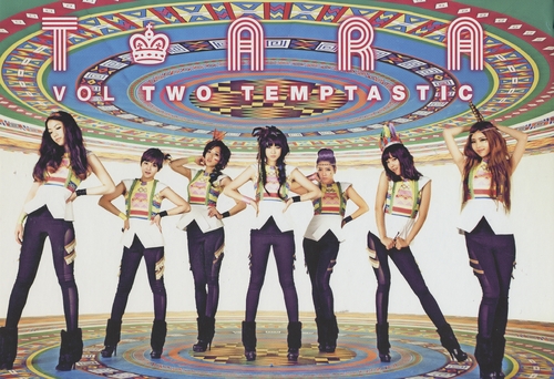 Couverture VOL.TWO TEMPTASTIC de T-ARA