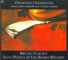 Image du média "SONATES VIOLONCELLE ET BASSE CONTINUE OP.5 de Francesco GEMINIANI"