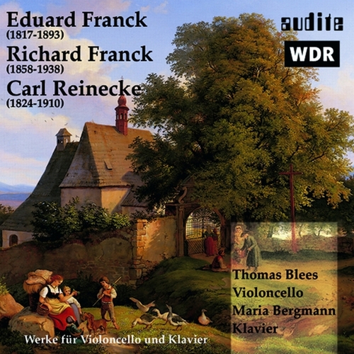 Couverture SONATE VIOLONCELLE PIANO (+ R.FRANCK, REINECKE) de Eduard FRANCK