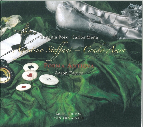 Couverture CRUDO AMOR / ... (+ KAPSBERGER, FISCHER, CORBETTA) de Agostino STEFFANI