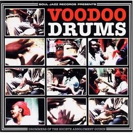 Image du média "VOODOO DRUMS de DRUMMERS OF SOCIETE ABSOLUMENT GUININ"