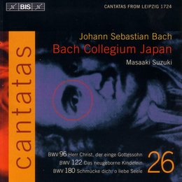 Image du média "CANTATE:  96,122,180 (LEIPZIG 1724) de Johann Sebastian BACH"