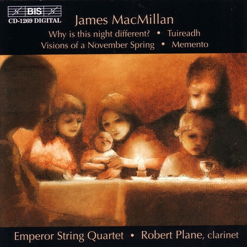 Couverture WHY IS THIS DIFFERENT? / VISIONS OF A NOVEMBER SPRING (QUAT) de James MACMILLAN