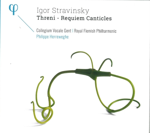 Couverture THRENI / REQUIEM CANTICLES de Igor STRAVINSKY