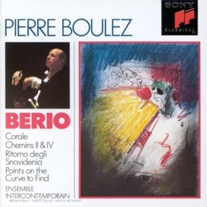 Couverture CORALE / CHEMINS II & IV / RITORNO DEGLI SNOVIDENIA / POINTS de Luciano BERIO