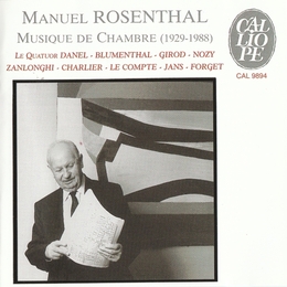 Image du média "MUSIQUE DE CHAMBRE de Manuel ROSENTHAL"