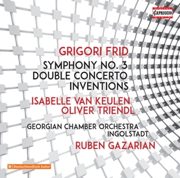 Image du média "SYMPHONY 3 / DOUBLE CONCERTO / INVENTIONS de Grigori FRID"