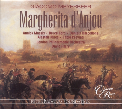 Couverture MARGHERITA D'ANJOU de Giacomo MEYERBEER