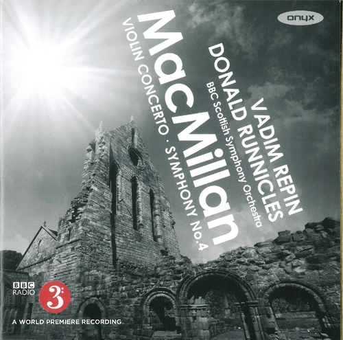 Couverture VIOLIN CONCERTO / SYMPHONY N°4 de James MACMILLAN