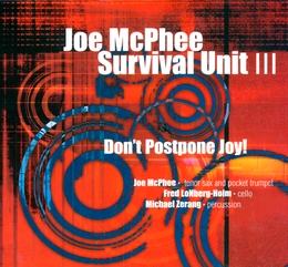 Image du média "DON'T POSTPONE JOY! de Joe MCPHEE SURVIVAL UNIT III"