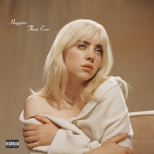 Couverture HAPPIER THAN EVER de Billie EILISH