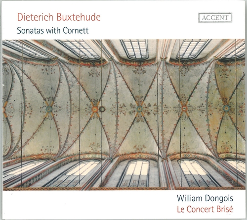 Couverture SONATAS WITH CORNETT de Dietrich BUXTEHUDE