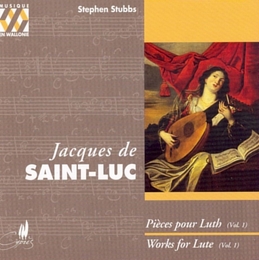 Image du média "PIECES POUR LUTH (VOL.1) de Laurent de SAINT-LUC"