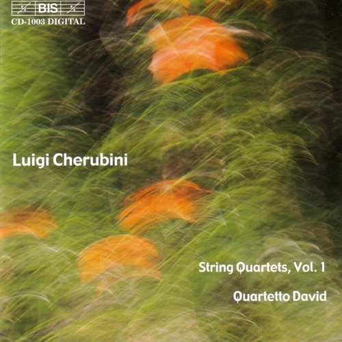 Couverture QUATUOR CORDES 1,2 de Luigi CHERUBINI