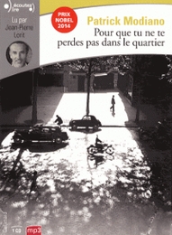 Image du média "POUR QUE TU NE TE PERDES PAS DANS LE QUARTIER de Patrick MODIANO"