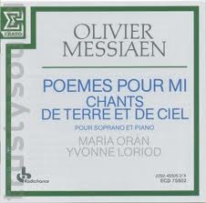 Image du média "POEMES POUR MI /CHANTS DE TERRE ET DE CIEL de Olivier MESSIAEN"