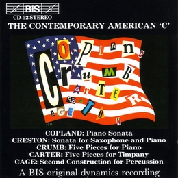 Image du média "SONATE PIANO (+ DIVERS) - THE CONTEMPORARY AMERICAN "C" de Aaron COPLAND"