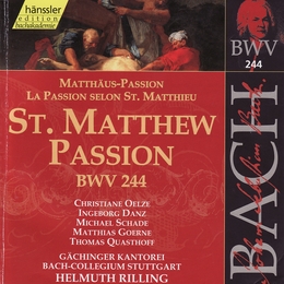 Image du média "PASSION SELON ST.MATHIEU de Johann Sebastian BACH"