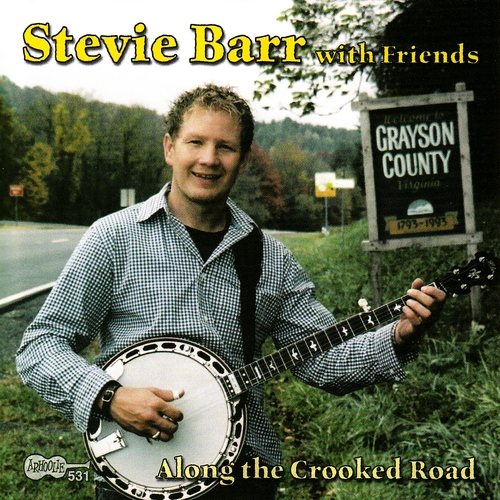 Couverture ALONG THE CROOKED ROAD de Stevie BARR WITH FRIENDS