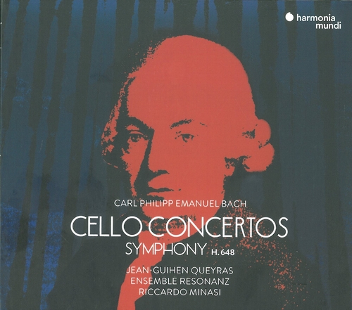 Couverture CONCERTO VIOLONCELLE WQ.170,172 / SYMPHONIE WQ.173 de Carl Philipp Emanuel BACH