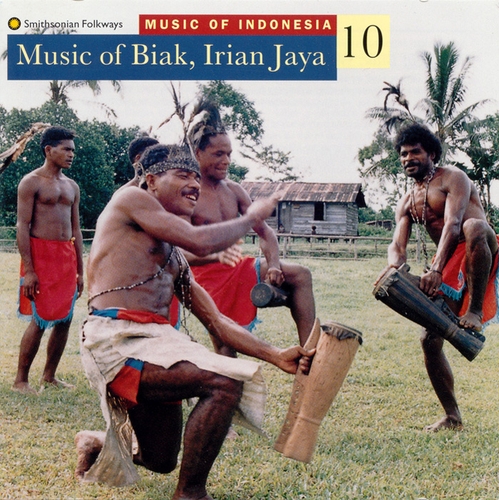 Couverture MUSIC OF INDONESIA 10: MUSIC OF BIAK, IRIAN JAYA