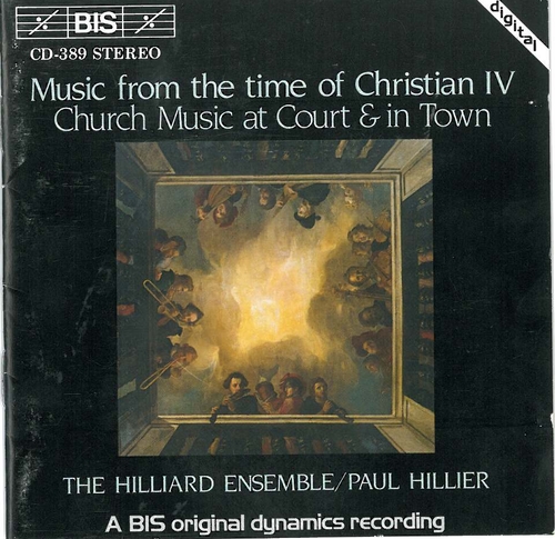 Couverture MUSIC FROM THE TIME OF CHRISTIAN IV (1588 - 1648)