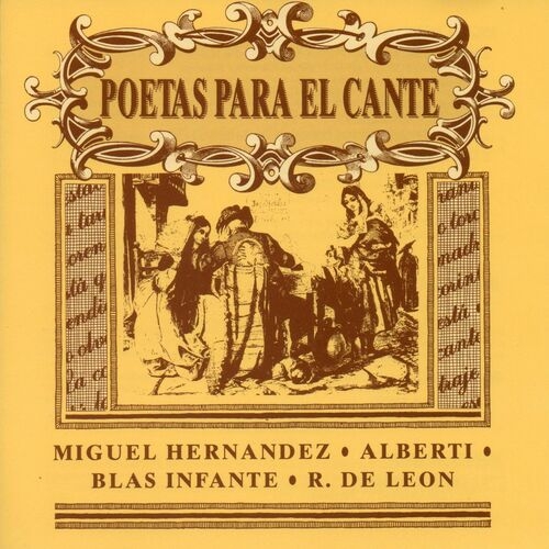 Couverture POETAS PARA EL CANTE: M. HERNANDEZ, ALBERTI, BLAS INFANTE...