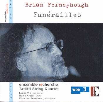 Couverture FUNERAILLES (+BONE ALPHABET/ UNSICHTBARE FARBEN) de Brian FERNEYHOUGH