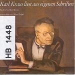 Image du média "KARL KRAUS LIEST AUS EIGENEN SCHRIFTEN de Karl KRAUS"