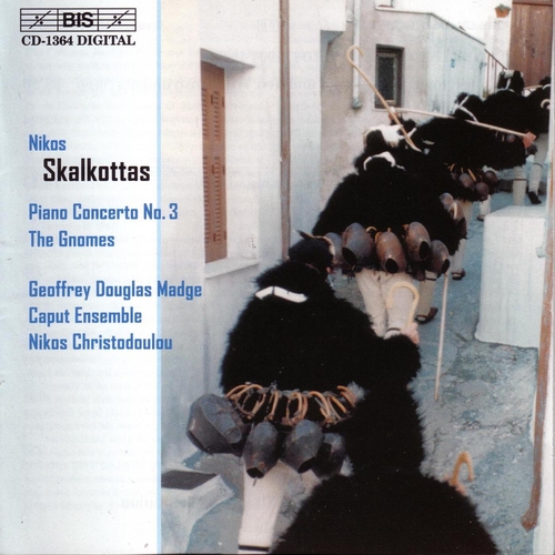 Couverture CONCERTO PIANO 3 / THE GNOMES de Nikos SKALKOTTAS