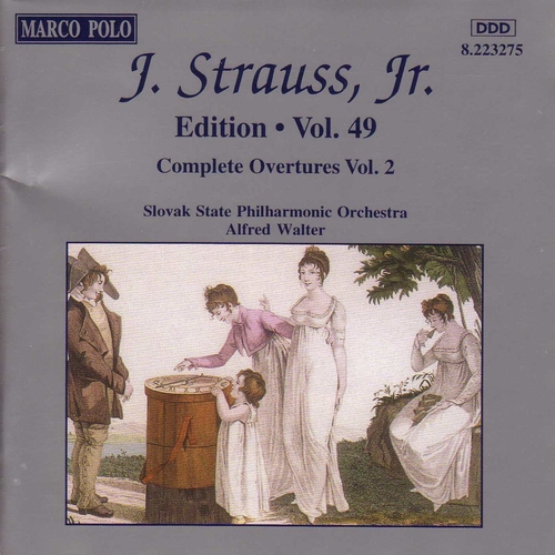 Couverture EDITION - VOL.49 (OUVERTURES VOL.2) de Johann II STRAUSS